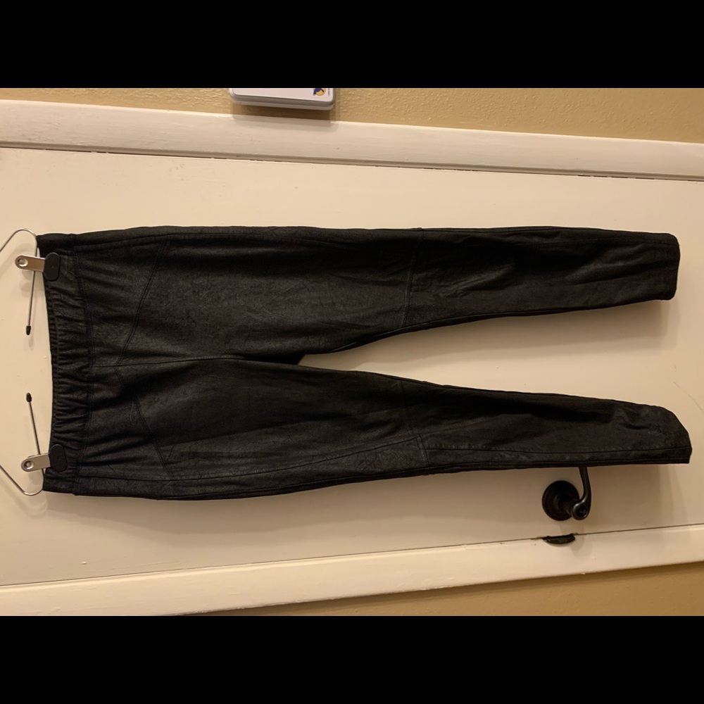 free people faux leather leggings